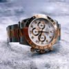 Rolex Cosmograph Daytona 40mm – Ref: 116523-0057 – White Diamond Dial & Gold Bezel, Two Tone Stainless Steel & 18K Yellow Gold Oyster Bracelet Men’s Watch