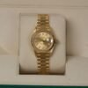Rolex Datejust 26mm – Ref: 69178 – Champagne Diamond Dial, 18K Yellow Gold President Bracelet Women’s Watch