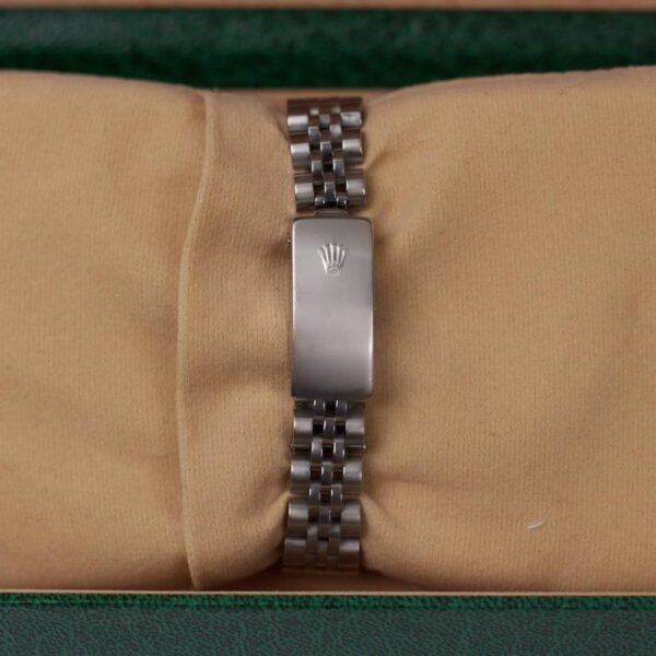 Rolex Datejust 26mm – Ref: 79160 – Black Mother-of-Pearl Diamond Dial, Stainless Steel Jubilee Bracelet Women’s Watch