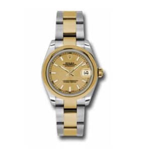 Rolex-Datejust-31-Watch-178243-chio.jpg Rolex Datejust 31mm – Ref: 178243 chio – Champagne Stick Dial, Two Tone Stainless Steel & 18K Yellow Gold Oyster Bracelet Women’s Watch