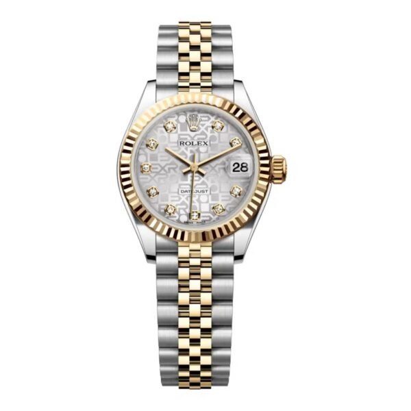 Rolex Datejust 31mm – Ref: 178273 sjdj – Silver Jubilee Dial, Two Tone Stainless Steel & 18K Yellow Gold Jubilee Bracelet Women’s Watch