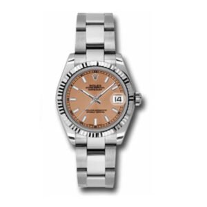 Rolex-Datejust-31-Watch-178274-0027.jpg Rolex Datejust 31mm – Ref: 178274-0027 – Pink Dial, Stainless Steel Oyster Bracelet Women’s Watch