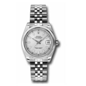 Rolex-Datejust-31-Watch-Jubilee-178240-0005.jpg Rolex Datejust 31mm – Ref: 178240-0005 – Silver Dial, Stainless Steel Jubilee Bracelet Women’s Watch