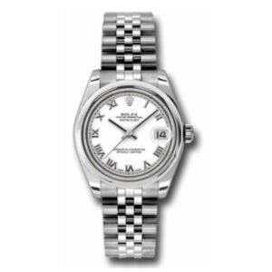 Rolex Datejust 31mm – Ref: 178240-0038 – White Dial, Stainless Steel Jubilee Bracelet Women’s Watch