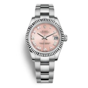 Rolex-Datejust-31-Watch-Pink-dial-178274-0076.jpg Rolex Datejust 31mm – Ref: 178274-0076 – Pink Roman Dial, Stainless Steel Oyster Bracelet Women’s Watch