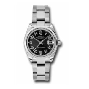 Rolex-Datejust-31mm-Ladies-Watch-178240-0011.jpg Rolex Datejust 31mm – Ref: 178240-0011 – Black Dial & Diamond Bezel, Stainless Steel Oyster Bracelet Women’s Watch