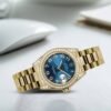 Rolex Datejust 31mm – Ref: 178158 blcap – Blue Dial, 18K Yellow Gold Presidential Bracelet Women’s Watch