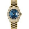 Rolex Datejust 31mm – Ref: 178158 blcap – Blue Dial, 18K Yellow Gold Presidential Bracelet Women’s Watch