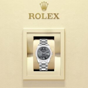 Rolex Datejust 31mm – Ref: 178240-0040 – Rhodium Grey Dial, Stainless Steel Oyster Bracelet Women’s Watch