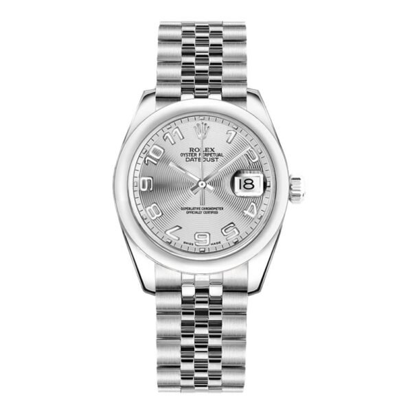 Rolex Datejust 31mm – Ref: 178240-scaj – Silver Dial, Stainless Steel Jubilee Bracelet Women’s Watch