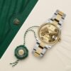 Rolex Datejust 31mm – Ref: 178243 chfo – Champagne Floral Motif Dial, Two Tone Stainless Steel & 18K Yellow Gold Oyster Bracelet Women’s Watch