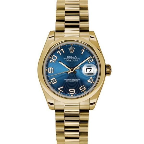Rolex-Datejust-31mm-Ref-178248-blcap-Blue-Dial-18K-Yellow-Gold-President-Bracelet-Womens-Watch-3.jpg Rolex Datejust 31mm – Ref: 178248 blcap – Blue Dial, 18K Yellow Gold President Bracelet Women’s Watch