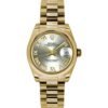 Rolex Datejust 31mm – Ref: 178248 grp – Grey Dial, 18K Yellow Gold President Bracelet Women’s Watch