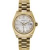 Rolex Datejust 31mm – Ref: 178248 sjdp – Silver Jubilee Dial, 18K Yellow Gold President Bracelet Women’s Watch