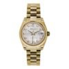 Rolex Datejust 31mm – Ref: 178248 sjdp – Silver Jubilee Dial, 18K Yellow Gold President Bracelet Women’s Watch
