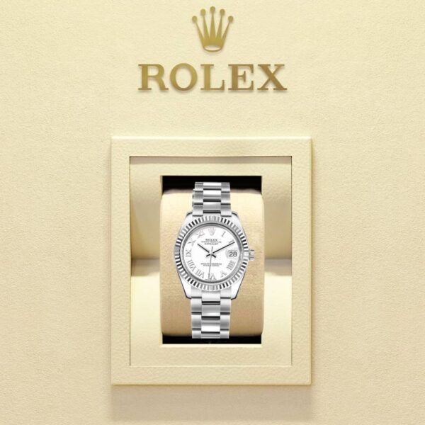 Rolex-Datejust-31mm-Ref-178274-0082-White-Roman-Dial-Stainless-Steel-Oyster-Bracelet-Womens-Watch-4.jpg Rolex Datejust 31mm – Ref: 178274-0082 – White Roman Dial, Stainless Steel Oyster Bracelet Women’s Watch