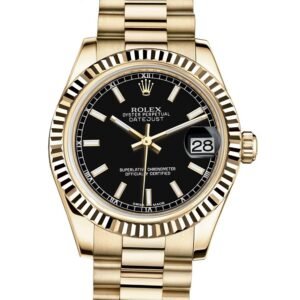Rolex-Datejust-31mm-Ref-178278-bkip-Black-Dial-18K-Yellow-Gold-President-Bracelet-Womens-Watch-4.jpg Rolex Datejust 31mm – Ref: 178278 bkip – Black Dial, 18K Yellow Gold President Bracelet Women’s Watch