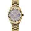 Rolex Datejust 31mm – Ref: 178278 grp – Grey Dial, 18K Yellow Gold President Bracelet Women’s Watch