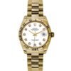 Rolex Datejust 31mm – Ref: 178278 wdp – White Dial, 18K Yellow Gold President Bracelet Women’s Watch