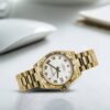 Rolex Datejust 31mm – Ref: 178278 wrp – White Dial, 18K Yellow Gold President Bracelet Women’s Watch