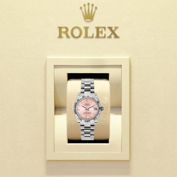 Rolex Datejust 31mm – Ref: 178279 – Pink Dial, 18K White Gold President Bracelet Women’s Watch
