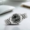 Rolex Datejust 31mm – Ref: 178279 bkap – Black Dial, 18K White Gold President Bracelet Women’s Watch