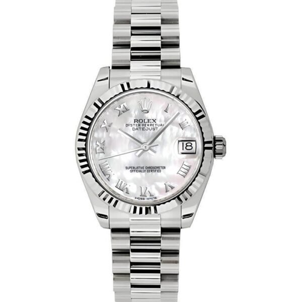 Rolex-Datejust-31mm-Ref-178279-mrp-White-Mother-of-Pearl-Dial-18K-White-Gold-President-Bracelet-Womens-Watch-3.jpg Rolex Datejust 31mm – Ref: 178279 mrp – White Mother of Pearl Dial, 18K White Gold President Bracelet Women’s Watch