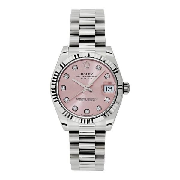 Rolex Datejust 31mm – Ref: 178279 pdp – Pink Dial, 18K White Gold President Bracelet Women’s Watch