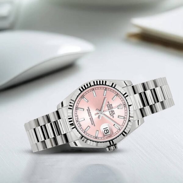 Rolex Datejust 31mm – Ref: 178279 pip – Pink Dial, 18K White Gold President Bracelet Women’s Watch