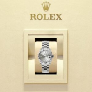 Rolex Datejust 31mm – Ref: 178279 sip – Silver Dial, 18K White Gold President Bracelet Women’s Watch