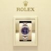 Rolex Datejust 31mm – Ref: 178341 pdro – Purple Roman Diamond Dial & Diamond Bezel, Two Tone Stainless Steel & 18K Rose Gold Oyster Bracelet Women’s Watch