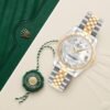 Rolex Datejust 31mm – Ref: 178343 mrj – White Mother of Pearl Roman Dial & Diamond Bezel, Two Tone Stainless Steel & 18K Yellow Gold Jubilee Bracelet Women’s Watch