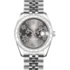 Rolex Datejust 31mm – Ref: 178344-0003 – Rhodium Grey Dial & Diamond Bezel, Stainless Steel Jubilee Bracelet Women’s Watch