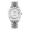 Rolex Datejust 31mm – Ref: 178344-0005 – White Dial & Diamond Bezel, Stainless Steel Jubilee Bracelet Women’s Watch