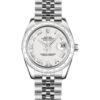 Rolex Datejust 31mm – Ref: 178344-0005 – White Dial & Diamond Bezel, Stainless Steel Jubilee Bracelet Women’s Watch