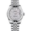 Rolex Datejust 31mm – Ref: 178344-0020 – Meteorite Silver Dial & Diamond Bezel, Stainless Steel Jubilee Bracelet Women’s Watch