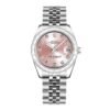 Rolex Datejust 31mm – Ref: 178344-0023 – Pink Mother of Pearl Diamond Dial & Diamond Bezel, Stainless Steel Jubilee Bracelet Women’s Watch