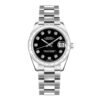 Rolex Datejust 31mm – Ref: 178344-0030 – Black Diamond Dial, Stainless Steel Oyster Bracelet Women’s Watch