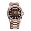 Rolex Day-Date 128235 “Brown Ombre Dial” Top Grade Clone 1:1