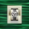 Rolex Cosmograph Daytona 40mm – Ref: 126519LN – Steel & Bright Black Index Dial & Ceramic Bezel, 18K White Gold Case Black Oysterflex Bracelet Men’s Watch