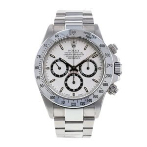 Rolex Cosmograph Daytona 40mm – Ref: 16520 – White Index Dial, Stainless Steel Oyster Bracelet Men’s Watch