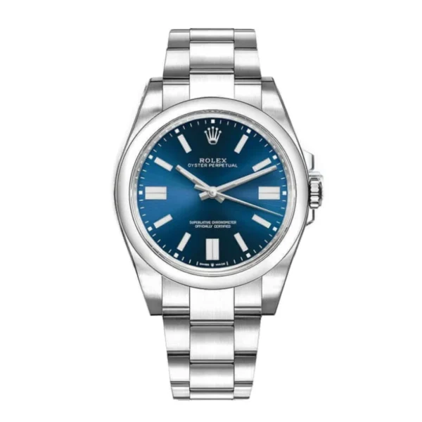 Rolex-Oyster-Perpetual-124300-Blue-Dial-Replica-1.webp Rolex Oyster Perpetual 124300-0001 “Blue Dial” Exact Clone 1:1
