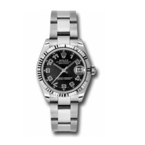 Rolex Datejust 31mm – Ref: 178274-0064 – Black Dial, Stainless Steel Oyster Bracelet Watch