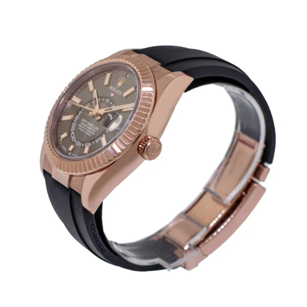 Rolex Sky-Dweller 326935 “Everose Rhodium Oysterflex” First-Class Clone