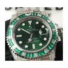 Rolex Submariner 116610LV “Hulk Iced Out” Premium Replica 1:1