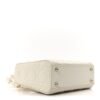 Lambskin Cannage Small My ABCDior Lady Dior White
