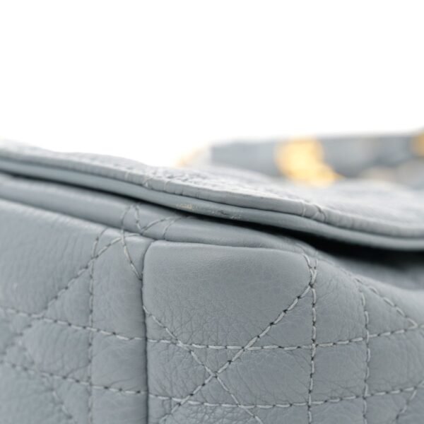 a11fcc68678281e4aefdf2fe2da84d47.jpg Supple Calfskin Cannage Medium Caro Bag Ethereal Grey