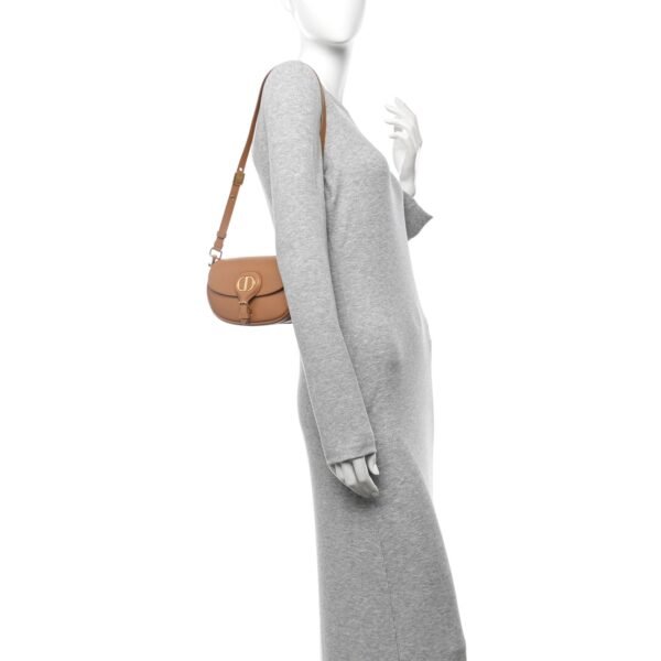 Box Calfskin East West Bobby Bag Amber