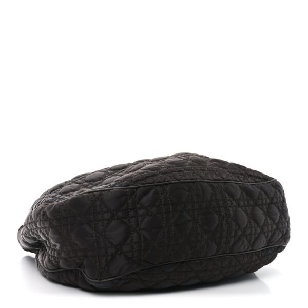 Nylon Cannage Medium Lovely Tote Brown