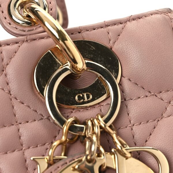 aca2eb3bcb84da545080fcf6944fe3c7.jpg Lambskin Cannage Small My ABCDior Lady Dior Blush